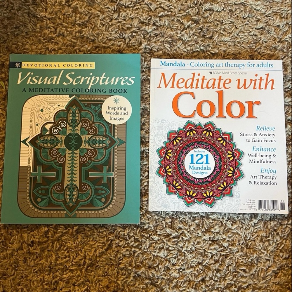 relaxing adult coloring books and sticker book